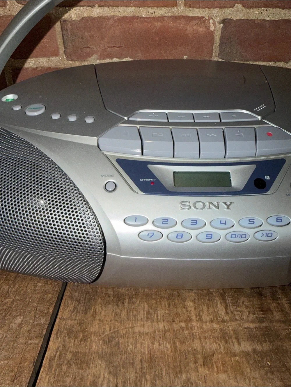 Sony CFD-S350 Portable Boombox CD Cassette AM/FM Radio Player Mega Bass